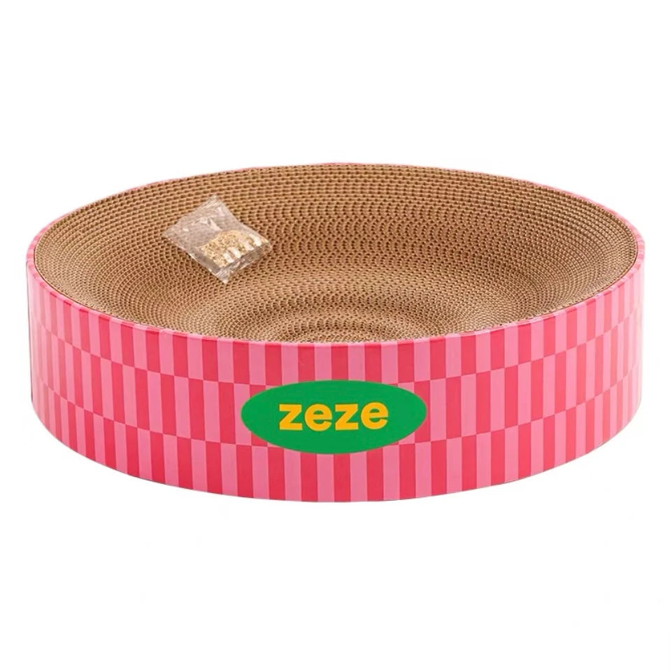 Retro Cat Scratcher Bed