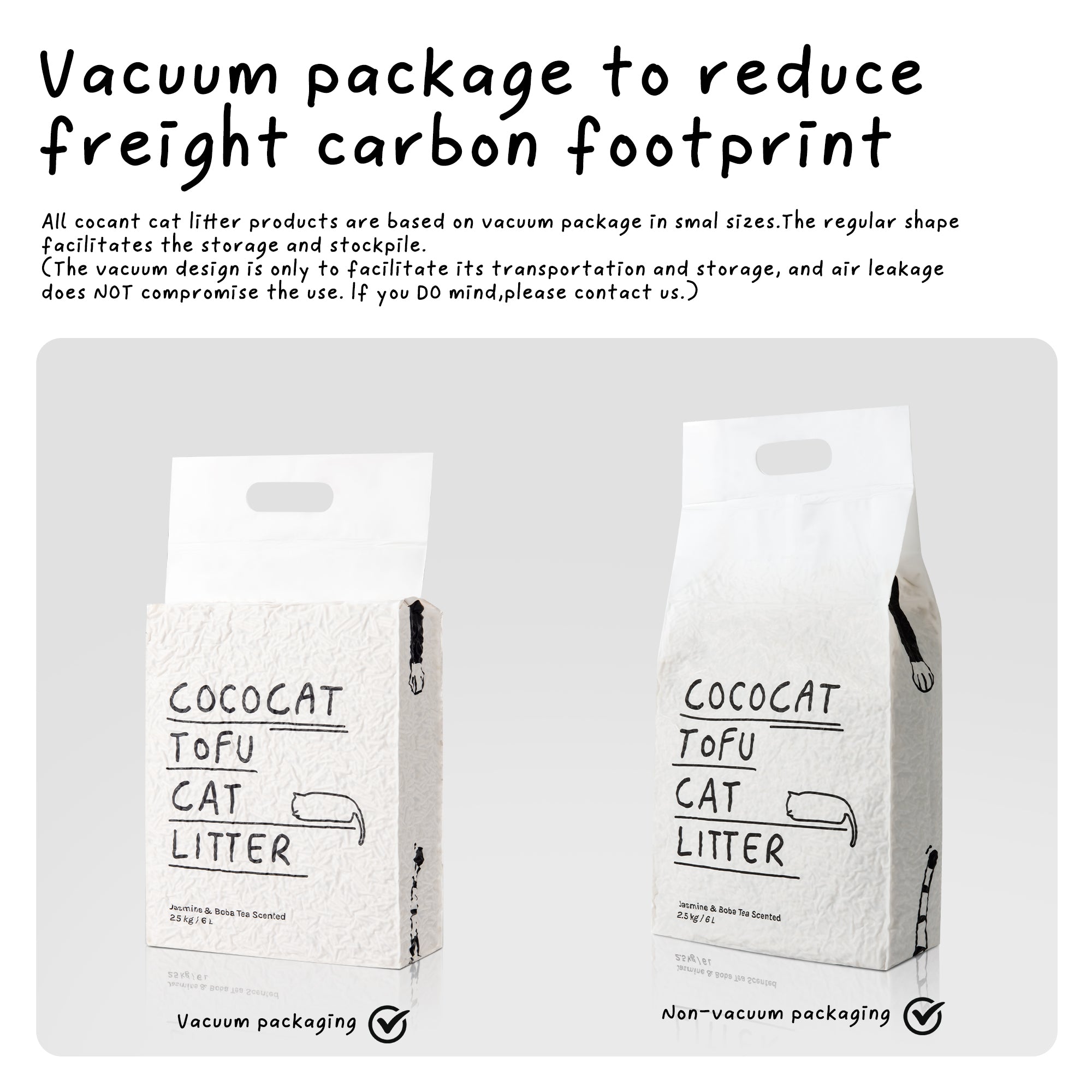 Cococat Plant-based Tofu Cat Litter